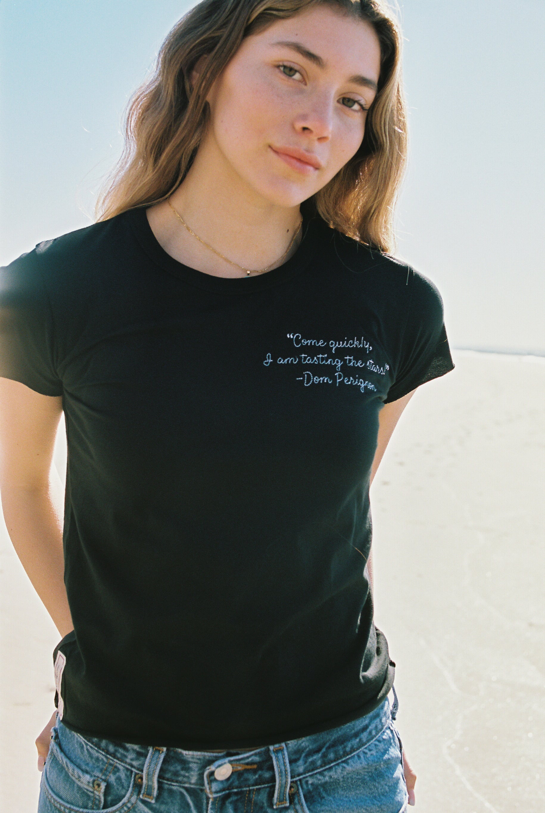 On Ice (Dom Perignon), Baby Girl Tee - Also, Freedom