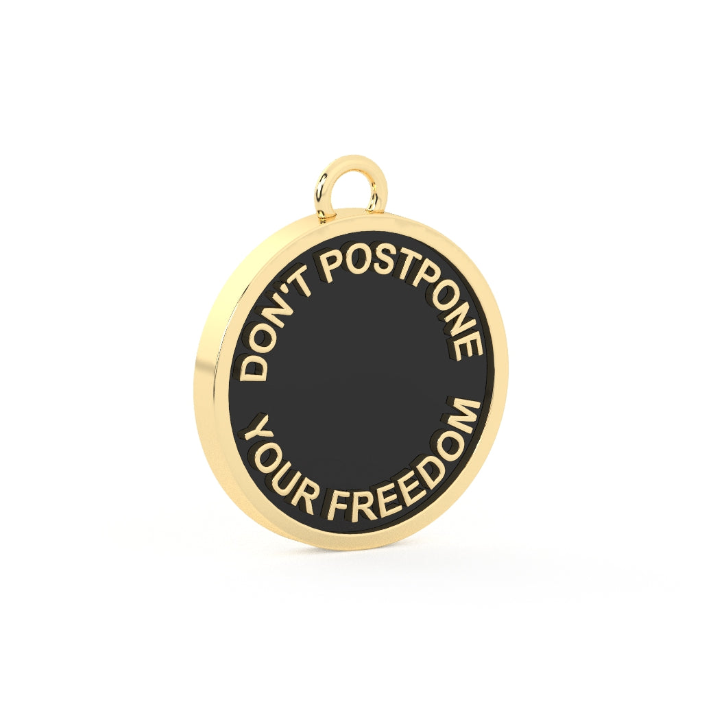 Token of Freedom | Gold + Enamel - Also, Freedom