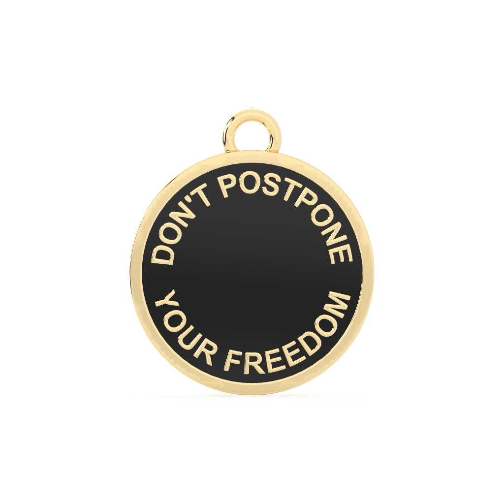 Token of Freedom | Gold + Enamel - Also, Freedom
