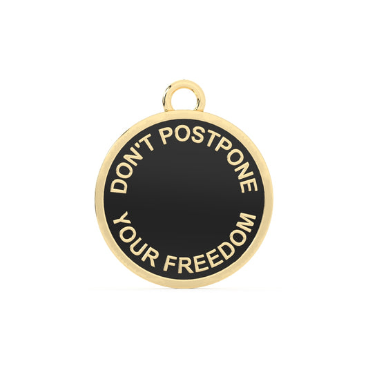Token of Freedom | Gold + Enamel - Also, Freedom