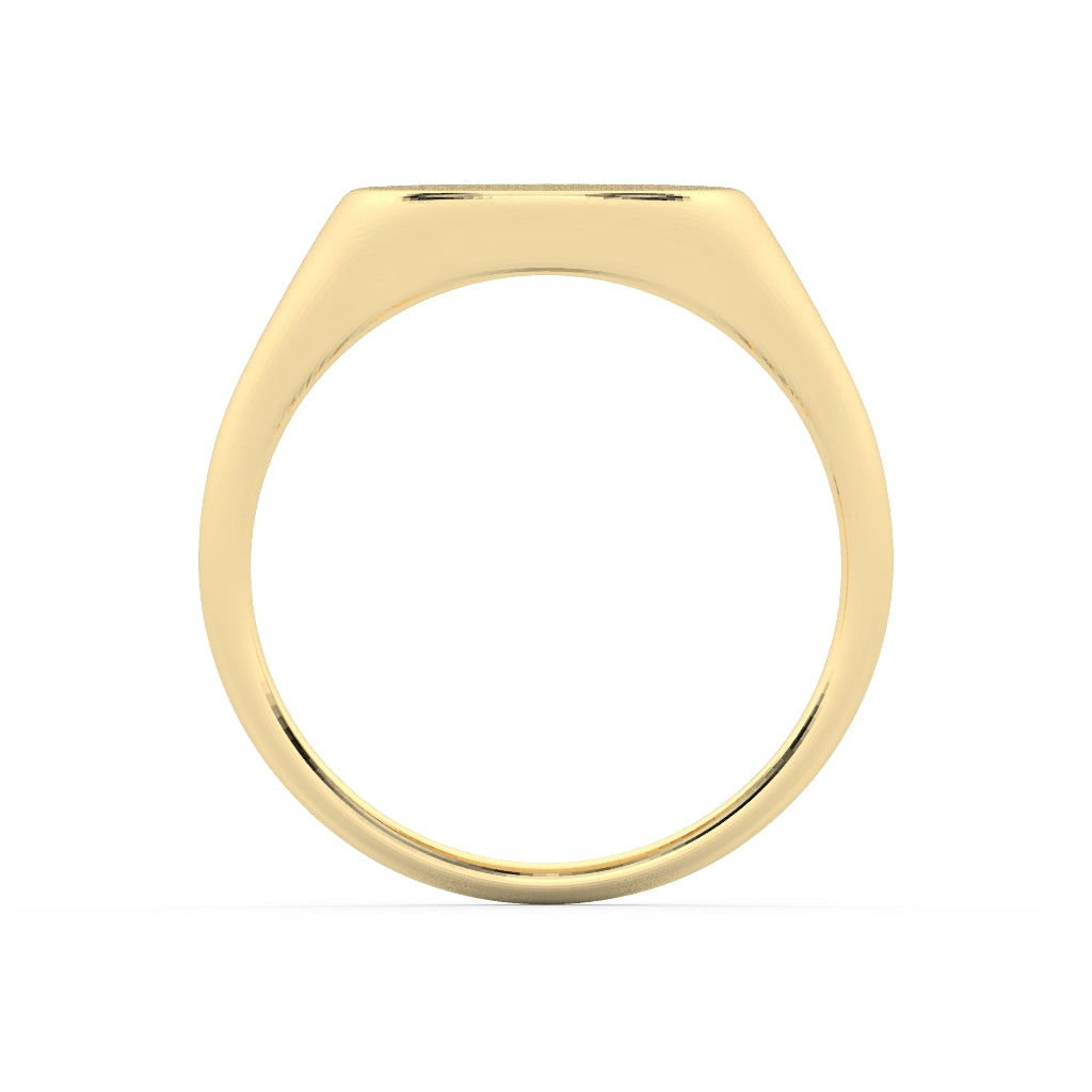 The Franca Squared Signet (Pinky) Ring - Also, Freedom