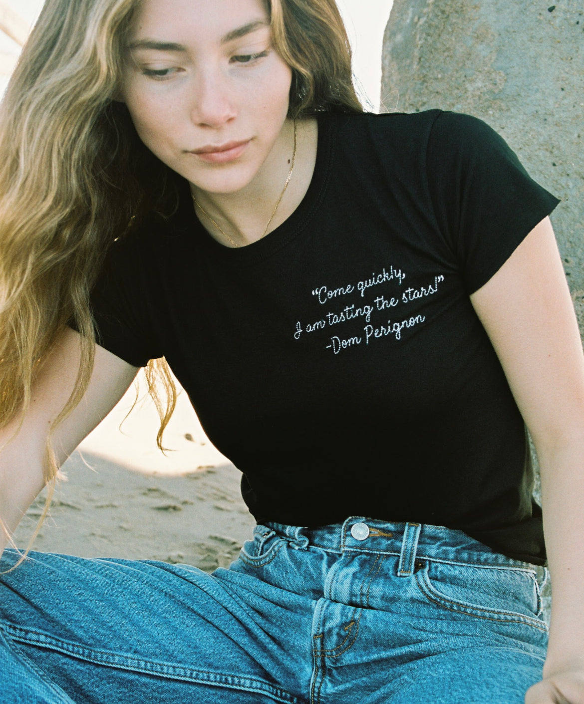 On Ice (Dom Perignon), Baby Girl Tee - Also, Freedom