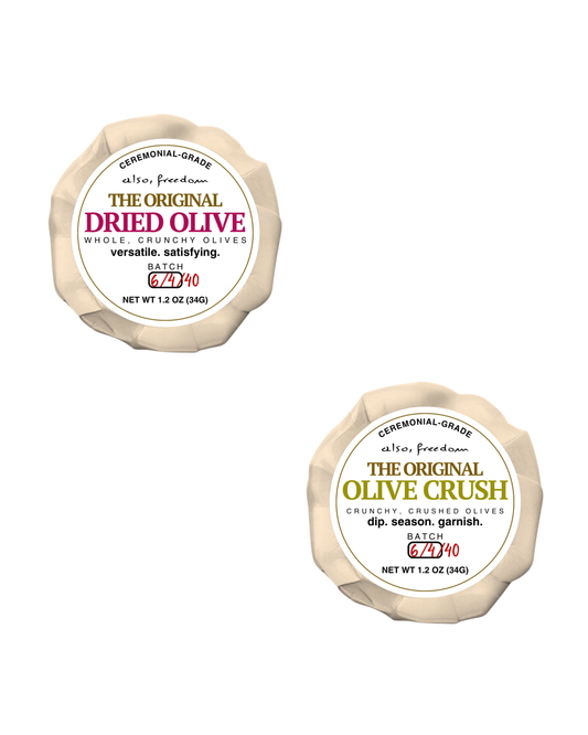 The Crunchy Olive Mix + Match Sampler (2)
