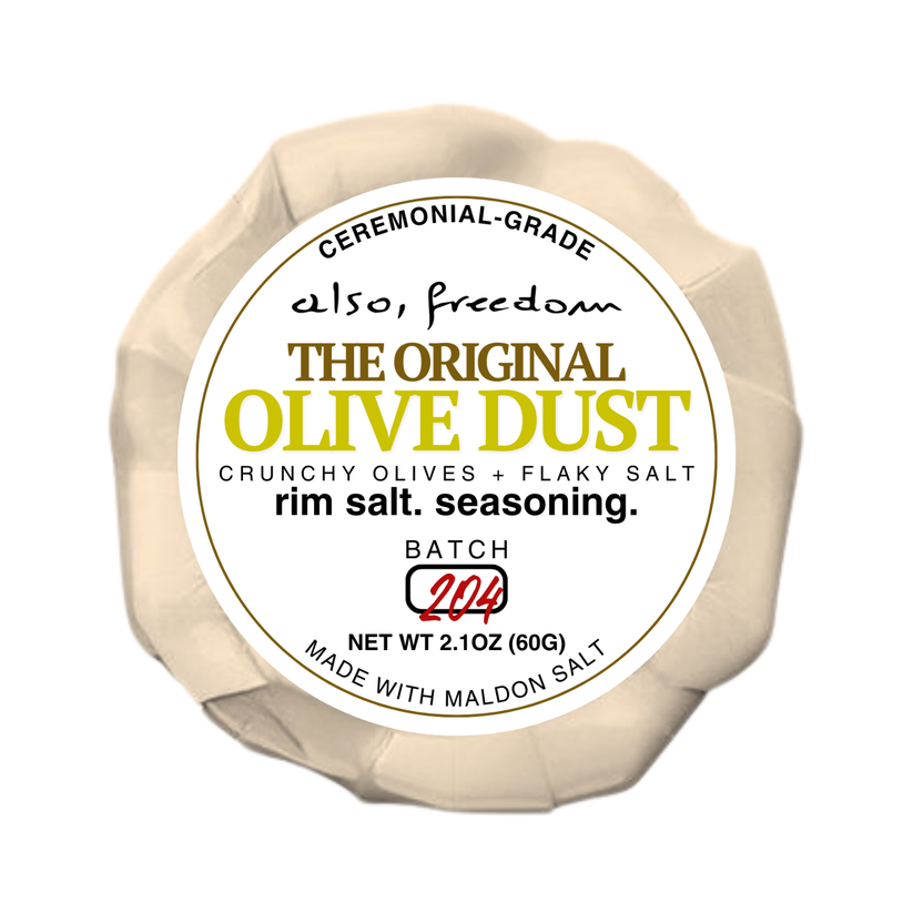 The Original Olive Dust - RIM SALT & SEASONING – Also, Freedom