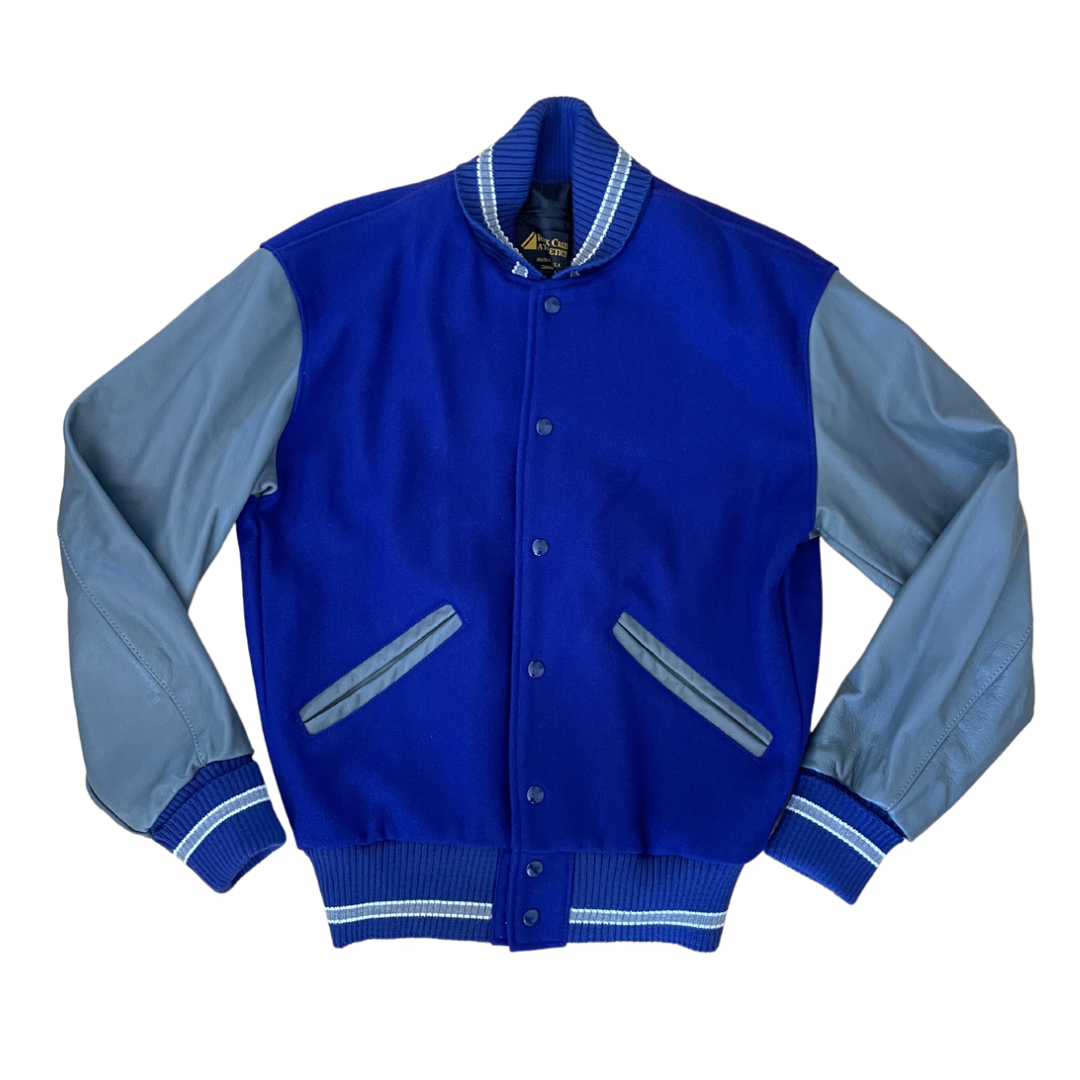 Glastonbury Royal Blue Varsity Jacket – RIEBIRTH