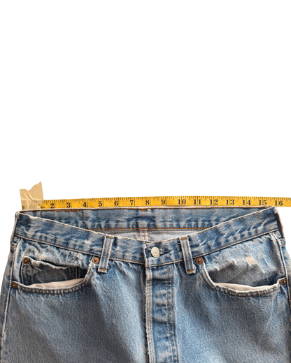 Exact Piece Size 31 - Vintage Levi's 501s, USA (20-70+ Years Old)