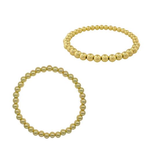 14k GF Gold Drop Bracelet 5mm