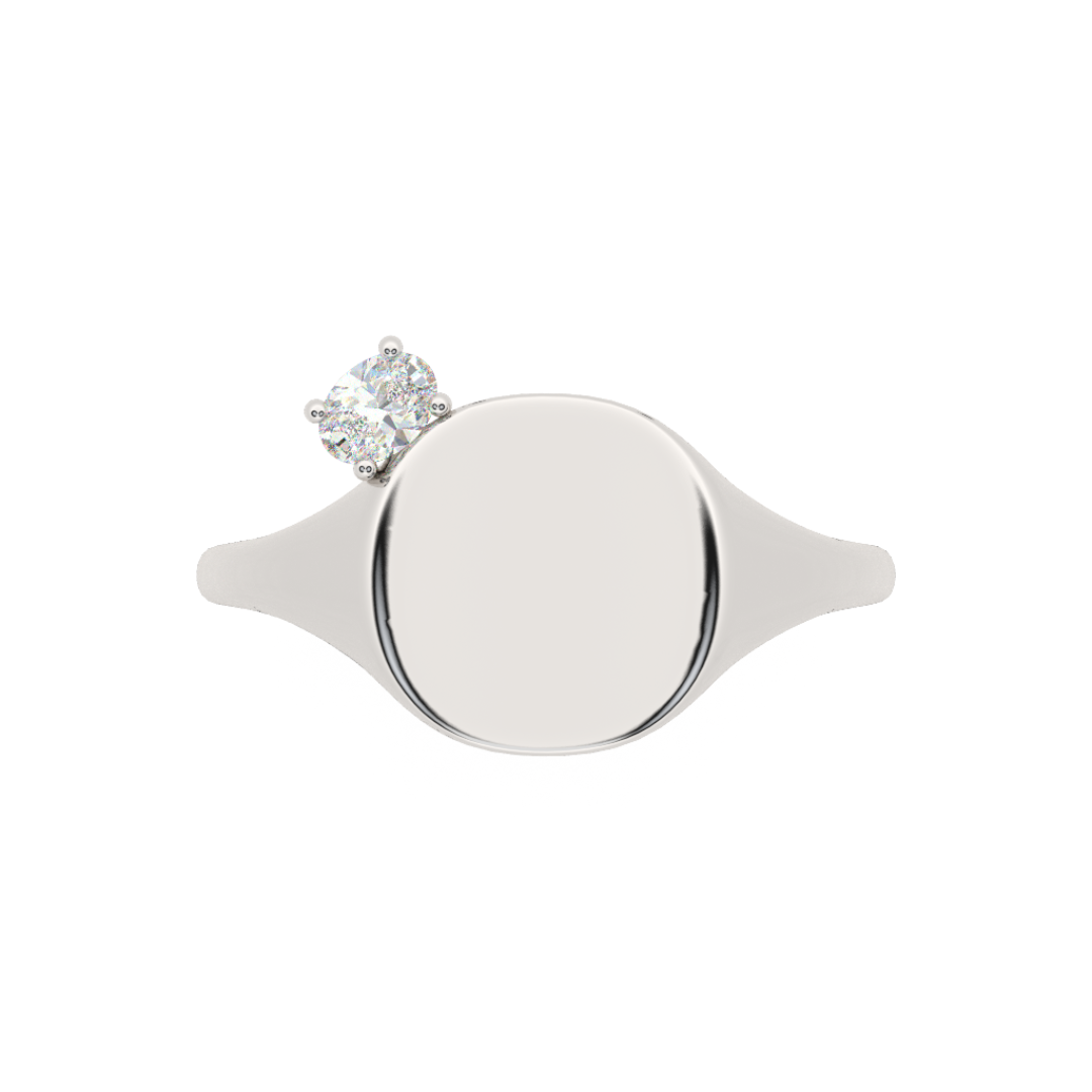 The Franca Floating Diamond Ring