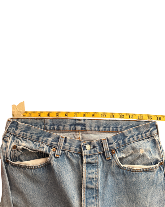 Exact Piece Size 31 - Vintage Levi's 501s, USA (20-70+ Years Old)