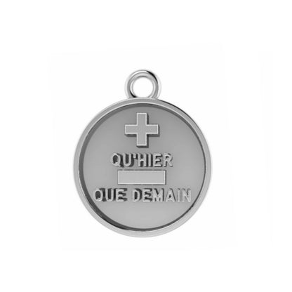 Qu’Hier Que Demain Pendant - Silver, GP
