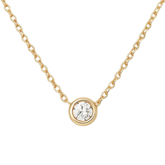 Floating Diamond Necklace