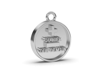 Qu’Hier Que Demain Pendant - Silver, GP