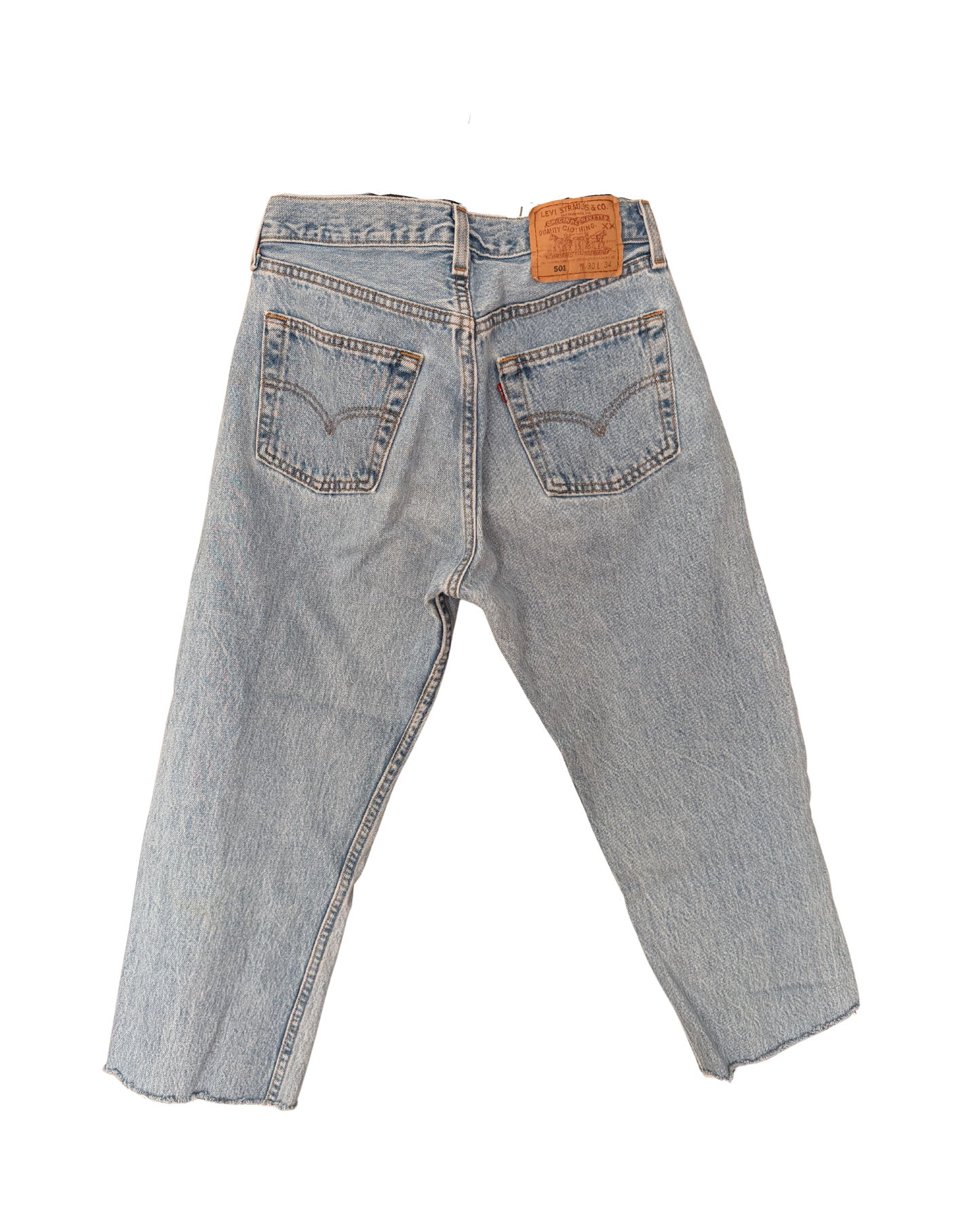 Exact Piece Size 27 - Vintage Levi's 501s, USA (20-70+ Years Old)