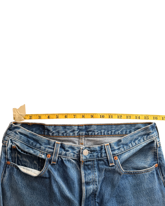 Exact Piece Size 32 - Vintage Levi's 501s, USA (20-70+ Years Old)