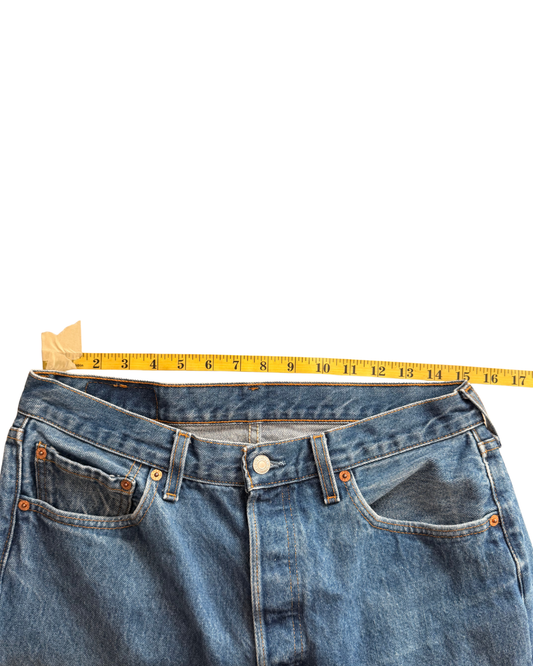 Exact Piece Size 30 - Vintage Levi's 501s, USA (20-70+ Years Old)
