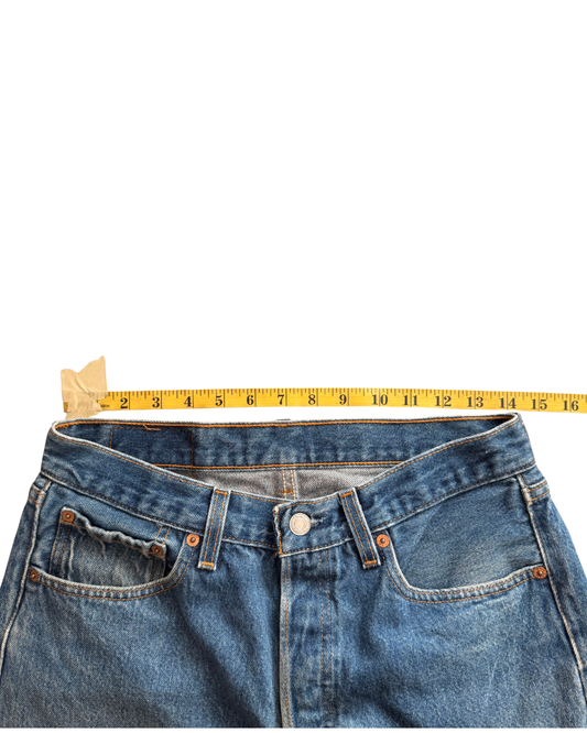 Exact Piece Size 28 - Vintage Levi's 501s, USA (20-70+ Years Old)