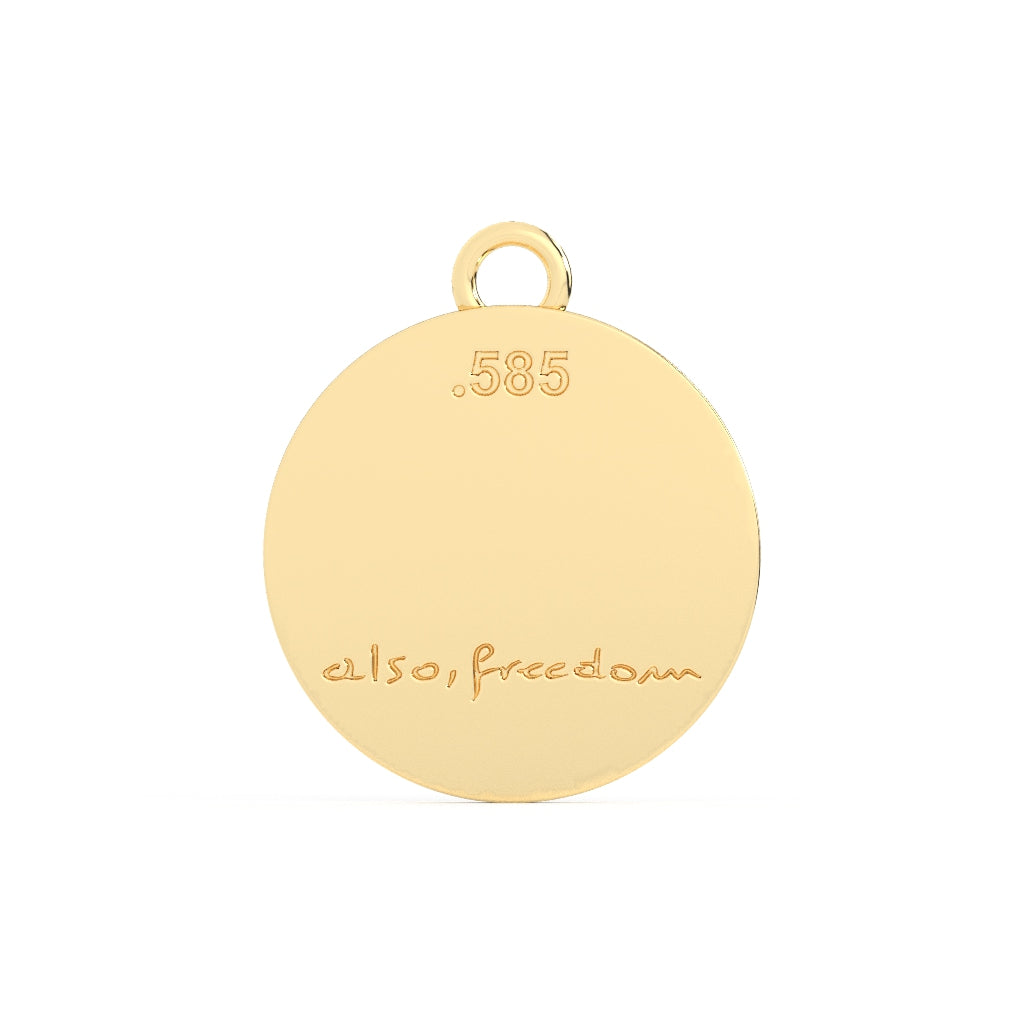 Token of Freedom | Gold + Enamel - Also, Freedom