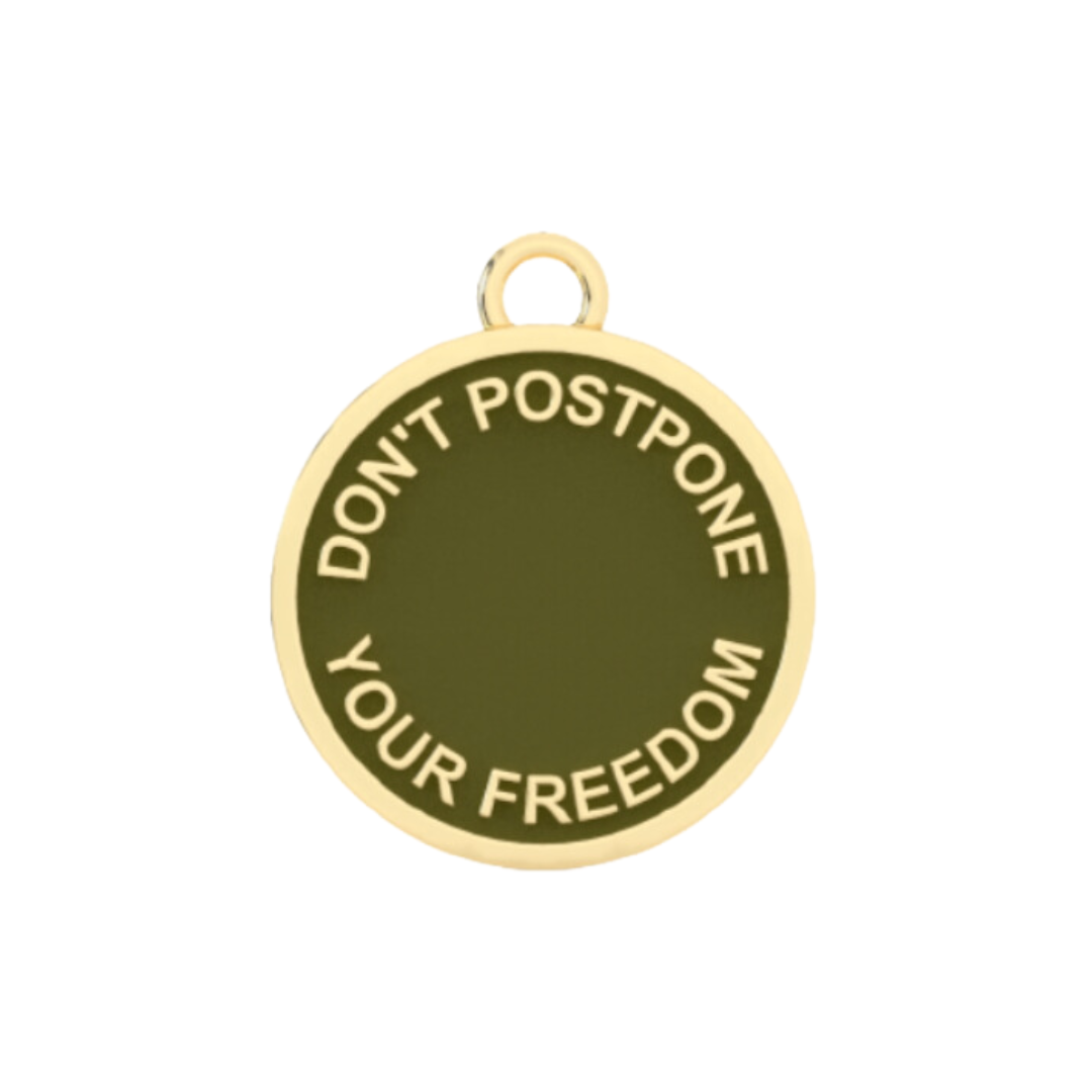 Token of Freedom | Gold + Enamel - Also, Freedom