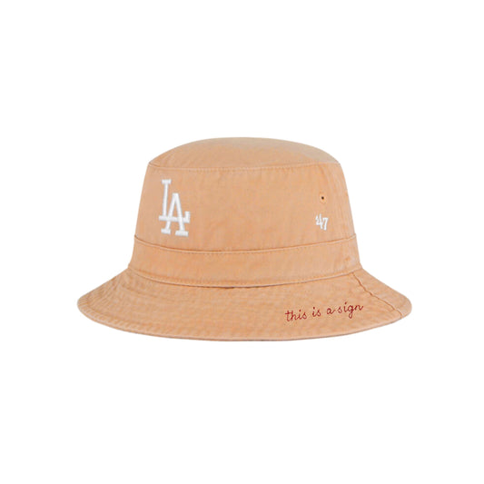 LA This is Sign, Bucket Hat - Burnt Khaki