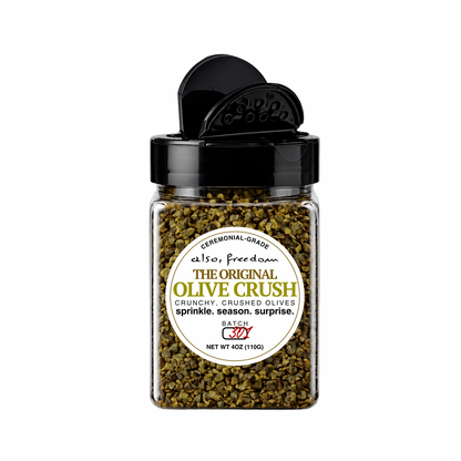 The Original Green Olive Crush - Shaker Jar 110g