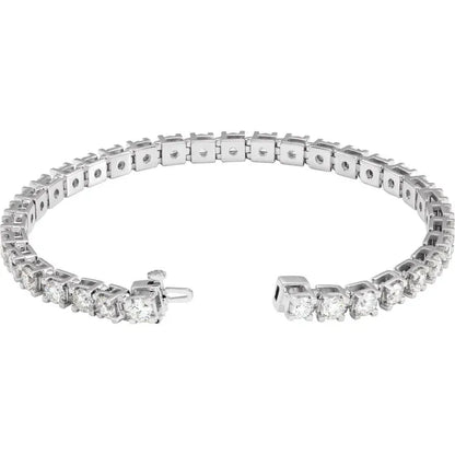 14k Love All Tennis Bracelet 2CTW