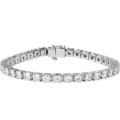 14k Love All Tennis Bracelet 4CTW