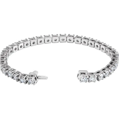 14k Love All Tennis Bracelet 4CTW