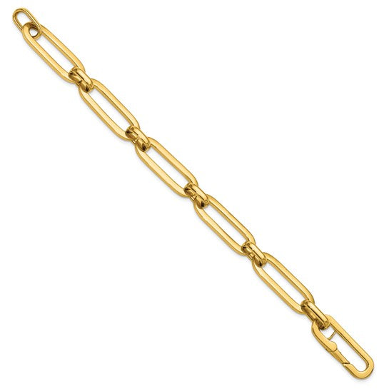 Gold Mixed Long Link Bracelet