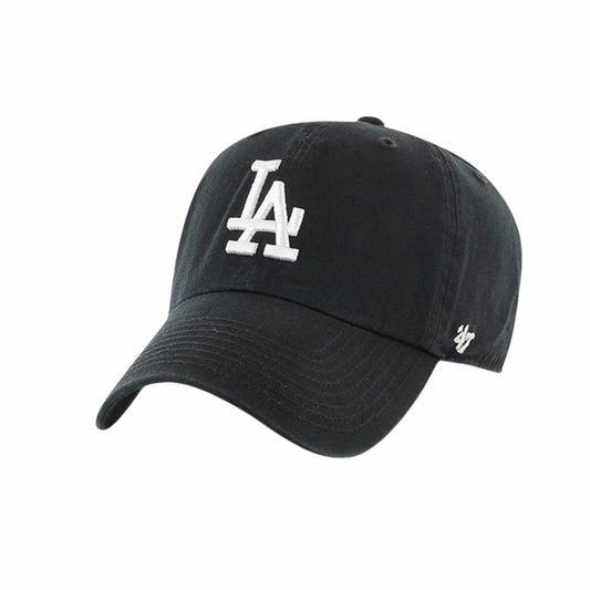 Black, LA Strapback Hat