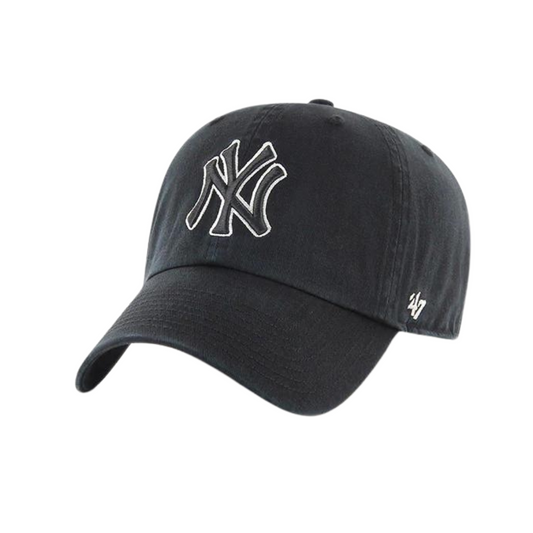 Black, NY Strapback Hat