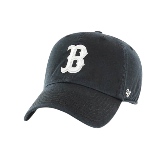 Black, Boston Strapback Hat