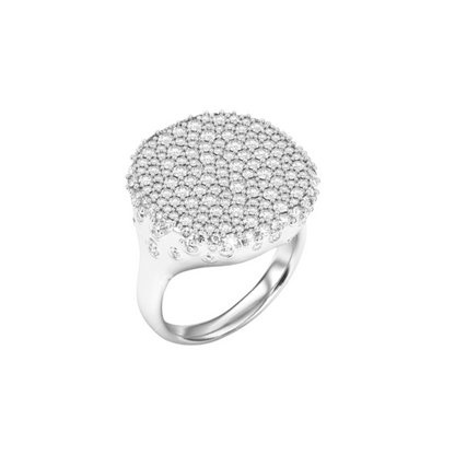 The Franca Pavé Ober Flow Diamond Ring