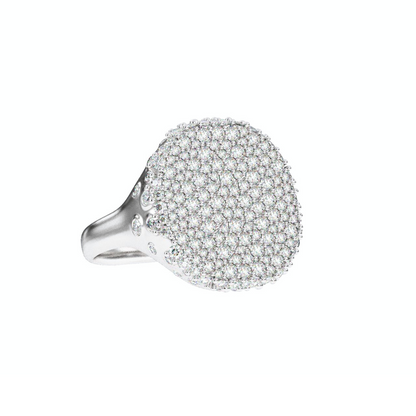 The Franca Pavé Ober Flow Diamond Ring