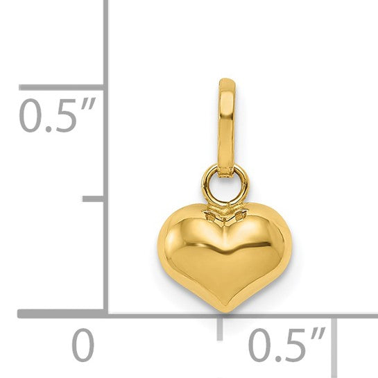 14k Sweetheart Charm