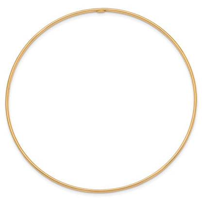 14k Nude Slip-On Bangle
