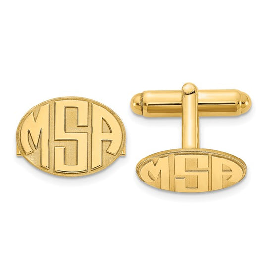 The Harvey Cufflinks II - Monogrammed