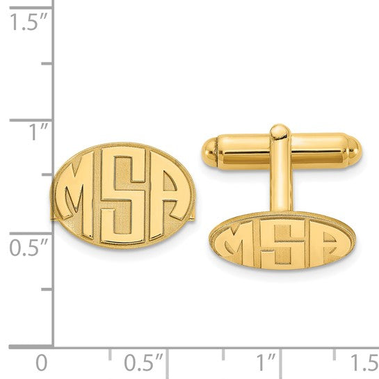 The Harvey Cufflinks II - Monogrammed