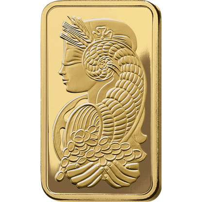 1g PAMP Suisse Gold Bar, Gift Wrapped