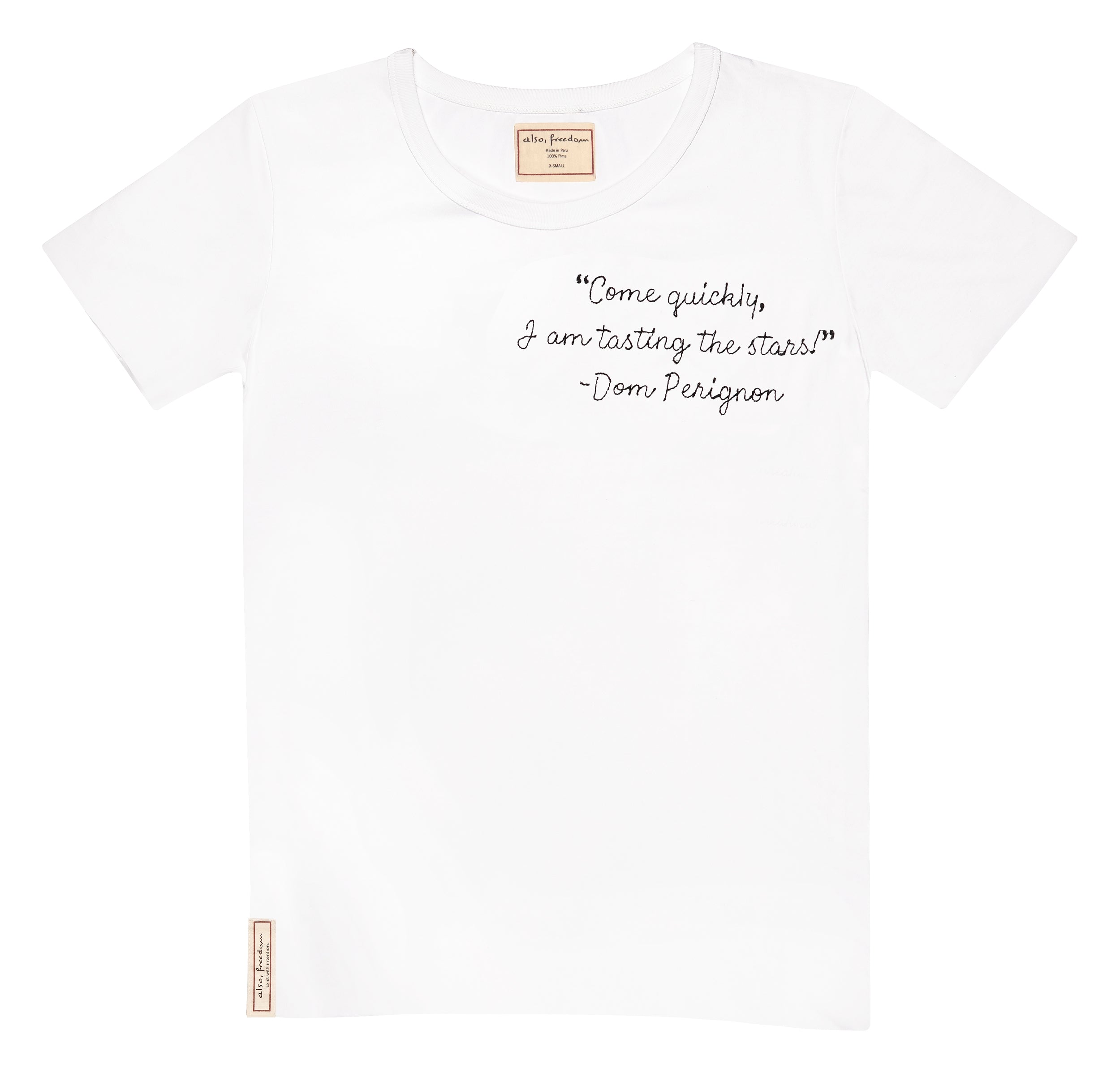On Ice (Dom Perignon), Baby Girl Tee – Also, Freedom