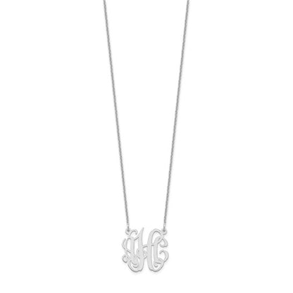 Classical Vine Monogram Necklace