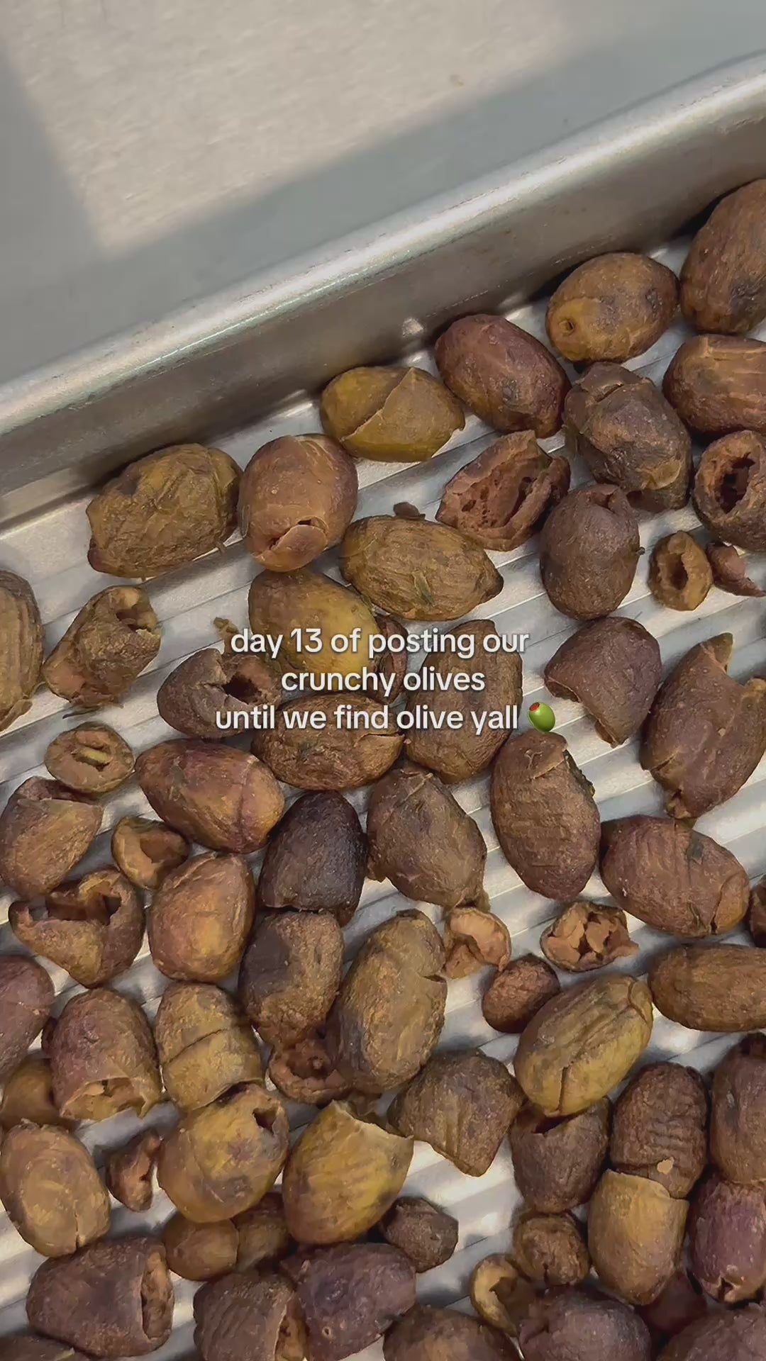 The Original Whole Dried Olives – Also, Freedom