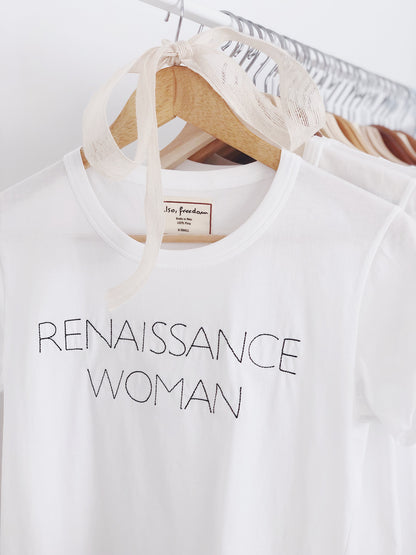 Renaissance Woman, Baby Girl Tee - Also, Freedom