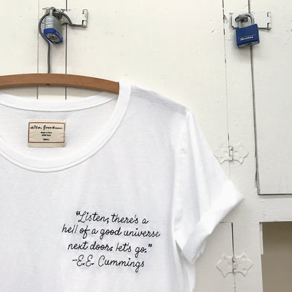 Universe, Unisex Tee - Also, Freedom