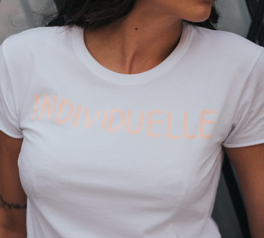 Individuelle, Baby Girl Tee Painted - Also, Freedom