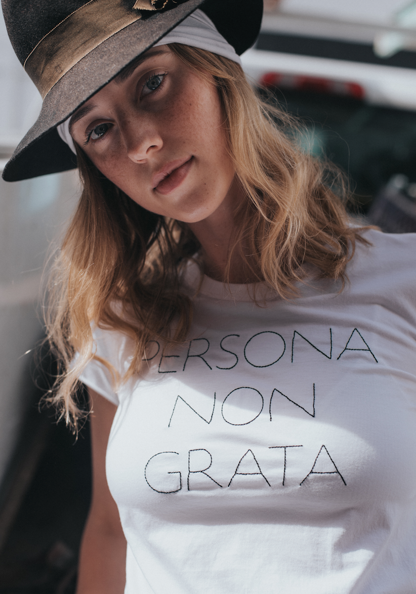 Persona Non Grata, Baby Girl Tee - Also, Freedom