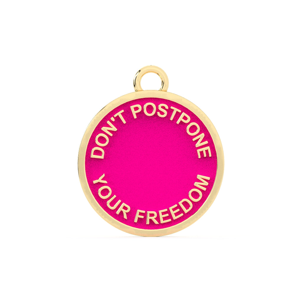 Token of Freedom | Gold + Enamel - Also, Freedom