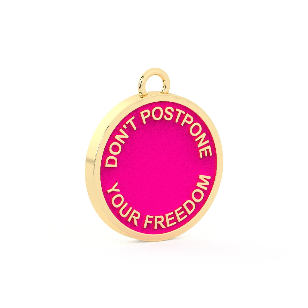 Token of Freedom | Gold + Enamel - Also, Freedom